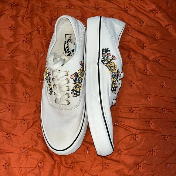 White Mushroom Vans - Picture 2 of 8